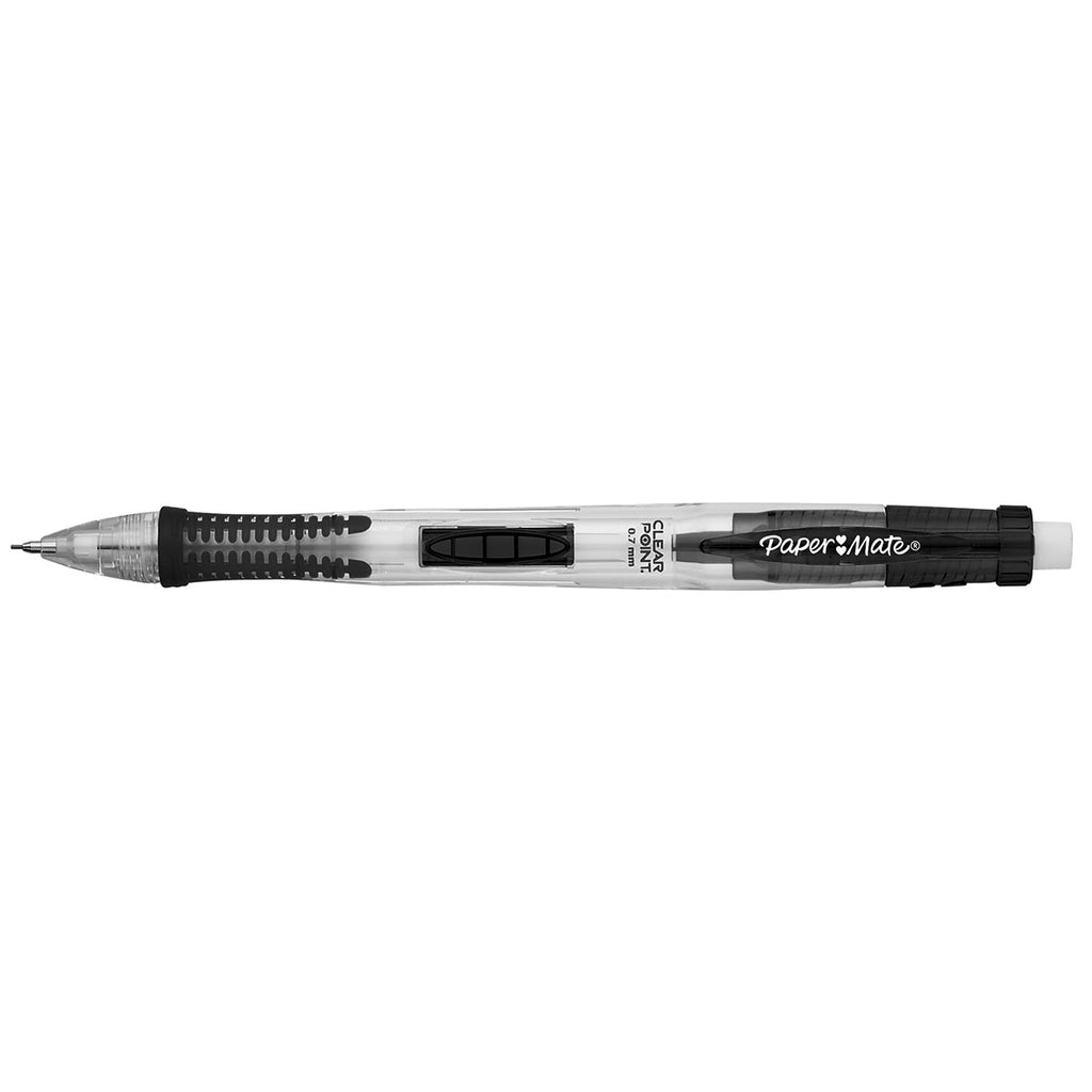 Paper Mate Clear Point 0.7 Mechanical Pencil Black/ Clear Barrel