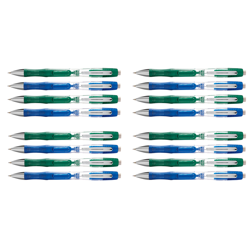 Paper Mate ClearPoint Elite 0.7mm HB #2 Mechanical Pencils with Jumbo Twist  Eraser, Bulk Pack of 16