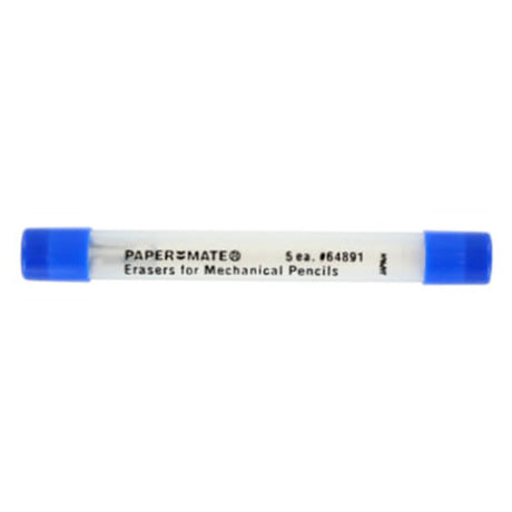 Papermate Dynagrip Eraser Refills, Pack of 5 Erasers  Paper Mate Eraser Refills