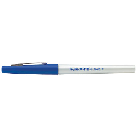 Paper Mate Flair Blue Felt Tip Pen Fine  Paper Mate Felt Tip Pen