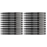 Papermate Flair Black Felt Tip Pens Bulk Pack of 24  Paper Mate Felt Tip Pen