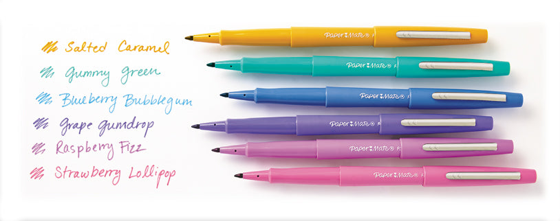 Paper Mate Flair Candy Pop Raspberry Fizz Felt Tip Pen Medium Sold