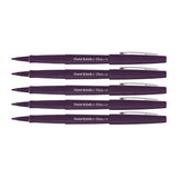 Paper Mate Flair Passion Fruit Felt Tip Pen Medium, Pack of 6  Paper Mate Felt Tip Pen