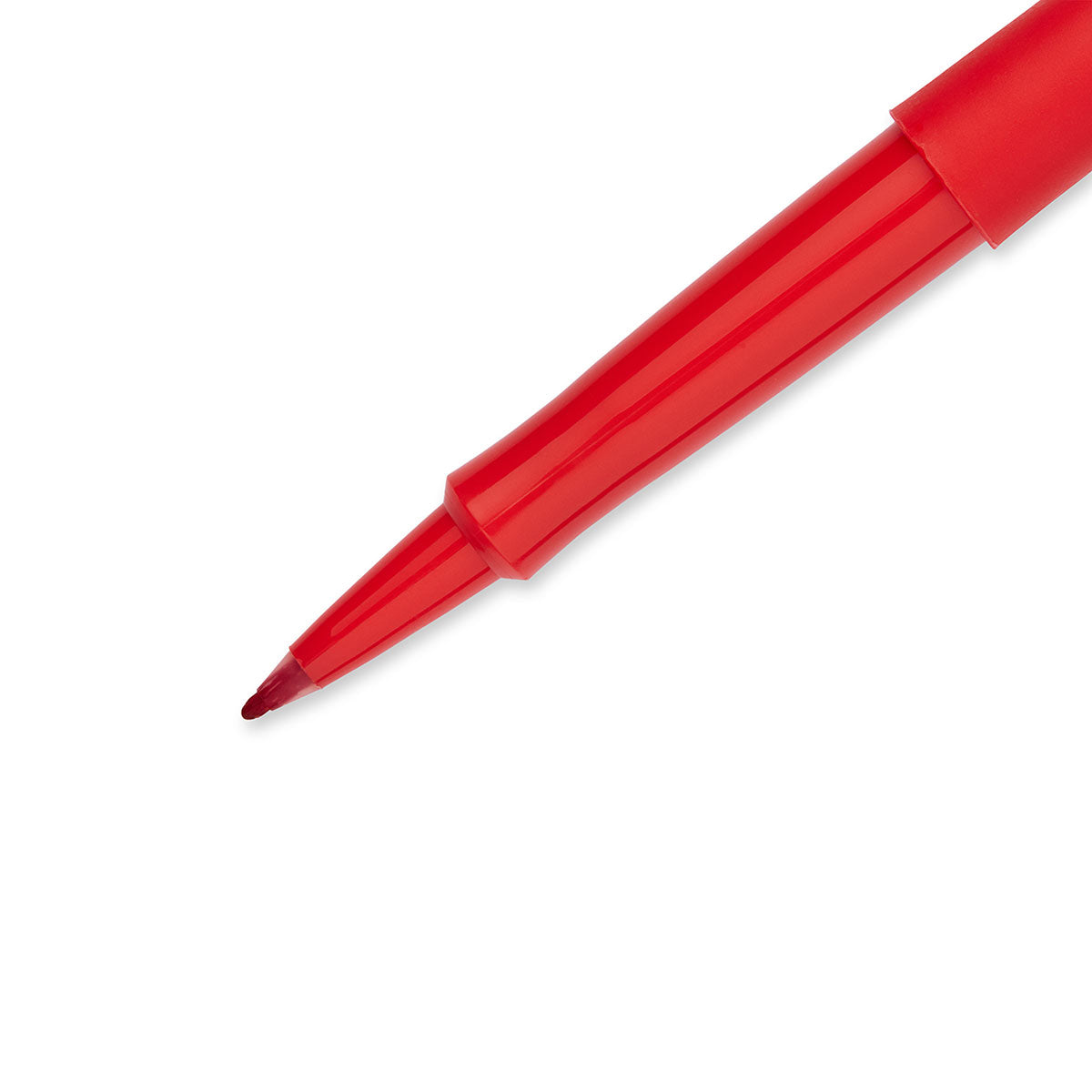 Paper Mate Flair Red Felt Tip Pens Point Guard, Bulk Pack of 24  Paper Mate Felt Tip Pen