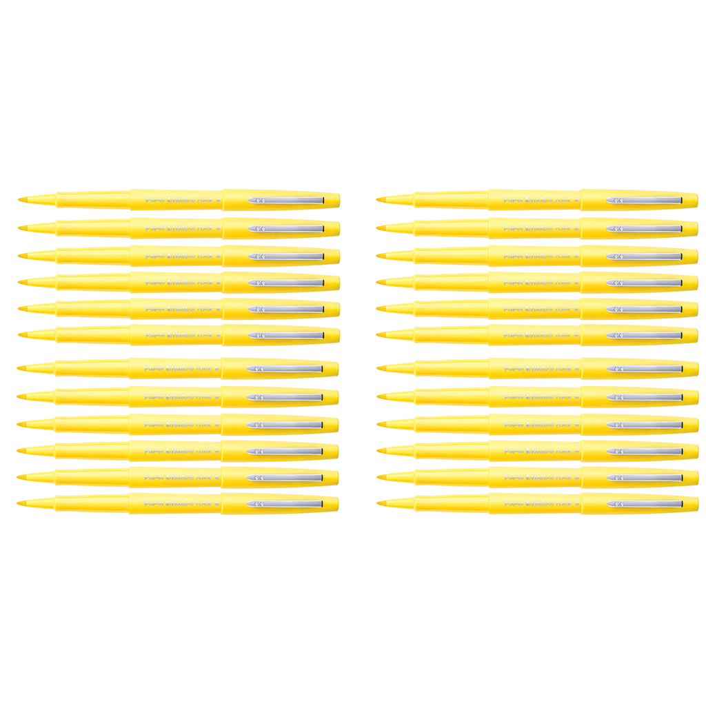 https://www.pensandpencils.net/cdn/shop/products/papermate-flair-yellow-felt-tip-pens-bulk_1024x1024.gif?v=1601651847