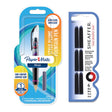 Papermate Ninja Girl Fountain Pen + 6 Blue Universal Cartridges  Paper Mate Fountain Pens