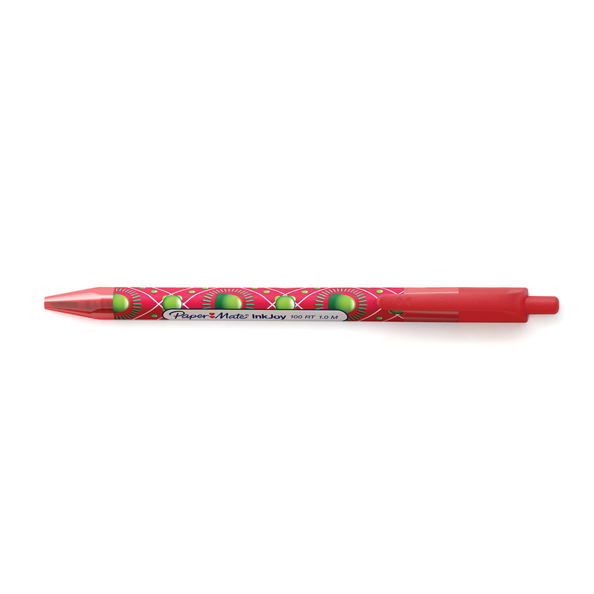 Paper Mate Inkjoy Candy Pop 100 RT Red Ballpoint Pen Medium Retractable Pen  Paper Mate Ballpoint Pen