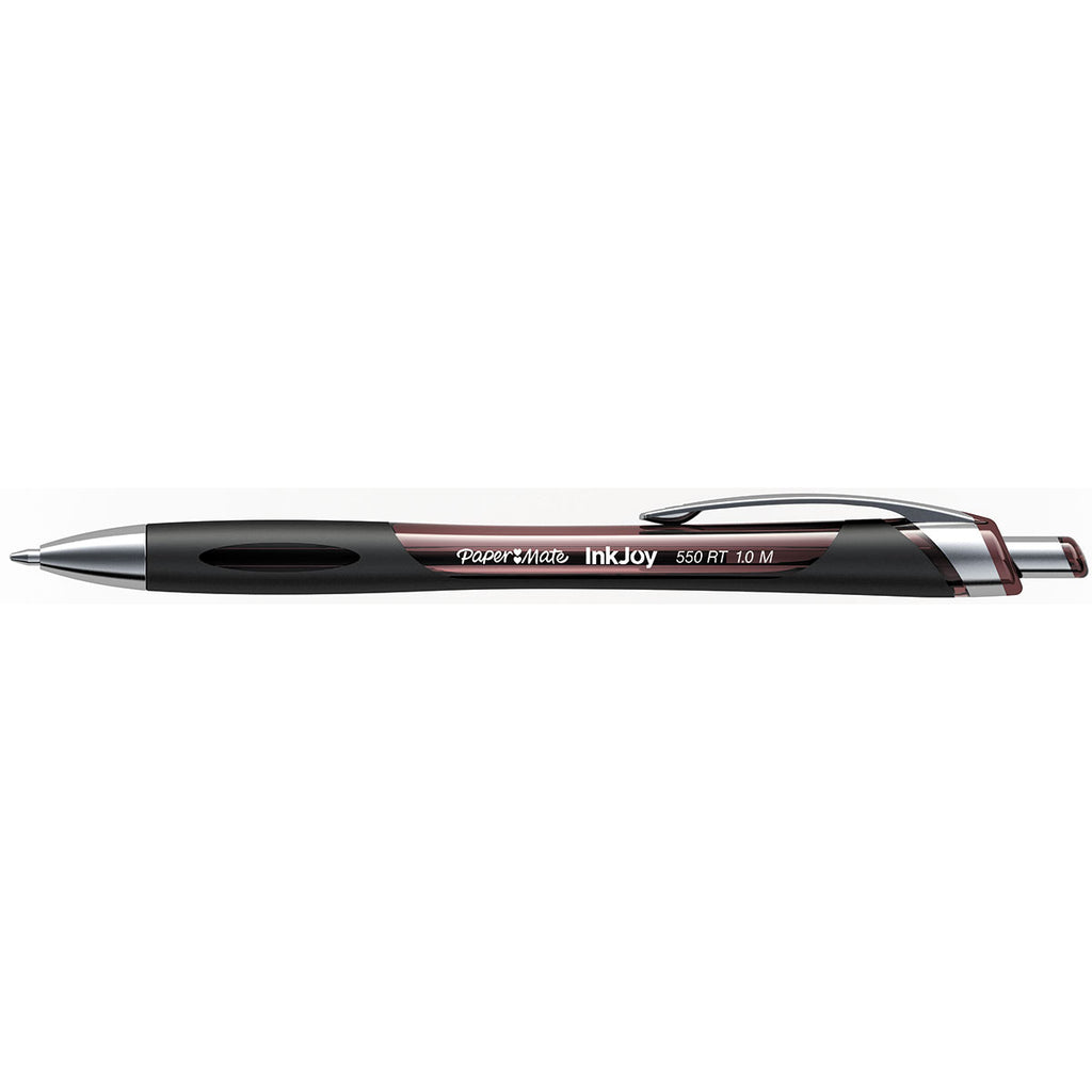 Paper Mate InkJoy 550 RT Brown Retractable Ballpoint Pen Medium  Paper Mate Ballpoint Pen