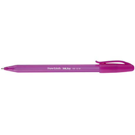 Paper Mate InkJoy Kilometrico Magenta Pink Ink Capped Ballpoint Pen Medium Point  Paper Mate Ballpoint Pen