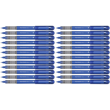 Paper Mate Inkjoy Liquid Needle Point Pen Blue 0.5 Bulk Pack of 24  Paper Mate Ballpoint Pen
