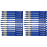 Paper Mate Inkjoy Liquid Needle Point Pen Blue 0.5 Bulk Pack of 24  Paper Mate Ballpoint Pen