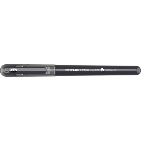 Wholesale Paper Mate Inkjoy Liquid Needle Point 0.5mm Black Rollerball Pen Bulk Pack Of 100  Paper Mate Rollerball Pens