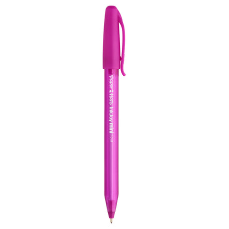 Paper Mate InkJoy Mini Magenta Pink Ink Ballpoint Pen, Capped  Paper Mate Ballpoint Pen