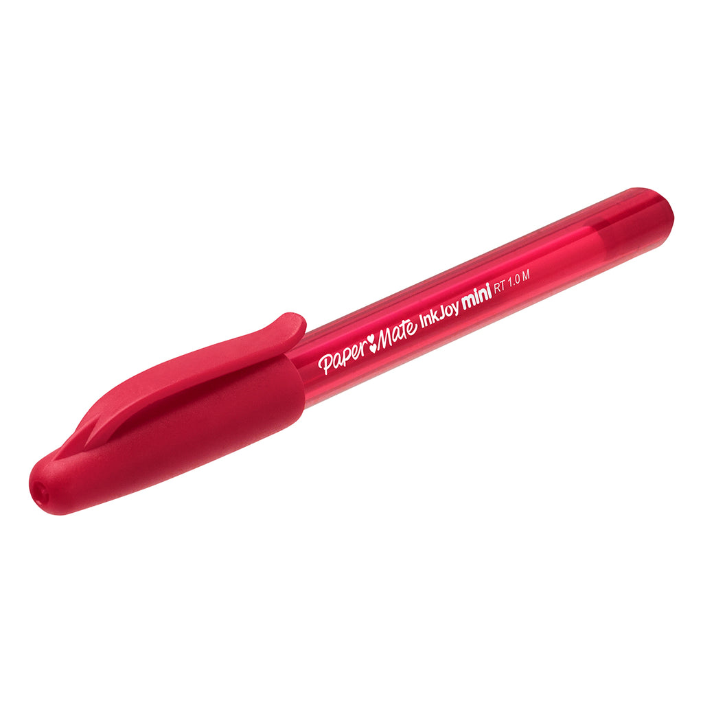 Paper Mate InkJoy Mini Red Ink Ballpoint Pen, Capped  Paper Mate Ballpoint Pen