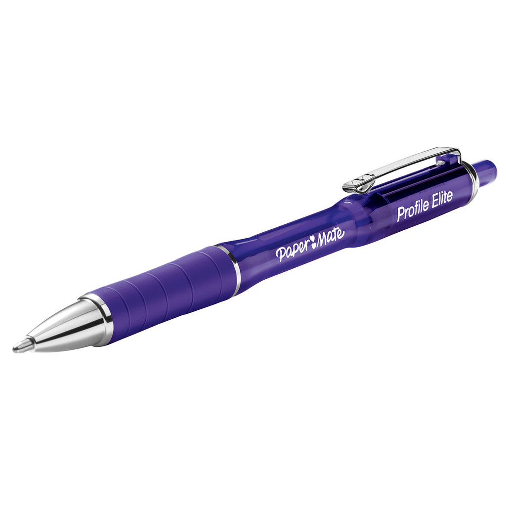 papermate profile elite purple pen