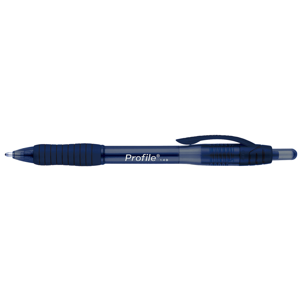 Paper Mate Profile Navy 1.4b Ballpoint Pen Retractable, Bold Point  Paper Mate Ballpoint Pen