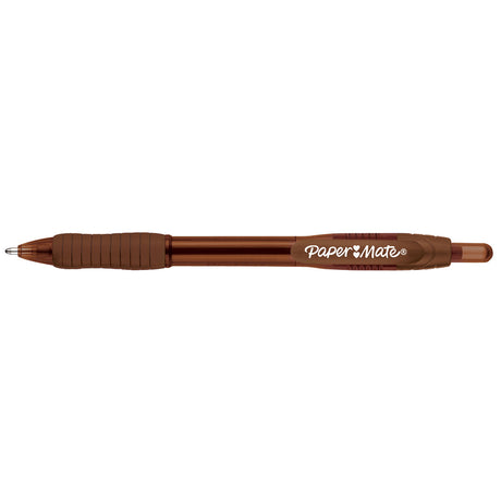 Paper Mate Profile Brown 1.4b Pen Retractable, Bold Point  Paper Mate Ballpoint Pen