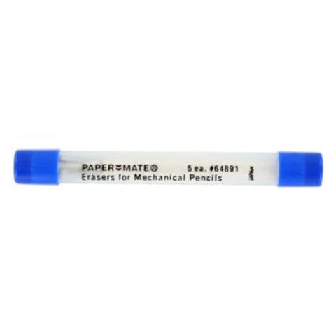 Papermate Silhouette Eraser Refills, Pack of 5 Erasers  Paper Mate Eraser Refills