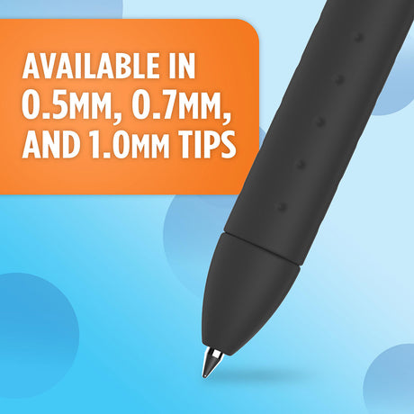 Paper Mate Inkjoy Retractable Gel Pen Black, Bold Tip 1.0MM Pack of 4  Paper Mate Gel Ink Pens