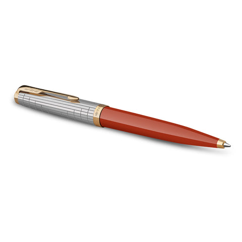 Parker 51 Premium Rage Red GT Ballpoint Pen, 2169073  Parker Ballpoint Pens