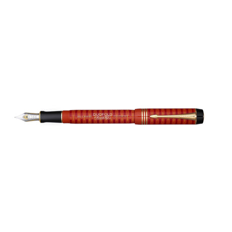 Parker Duofold 100th Anniversary Fountain Pen Red Fine 2123551  Parker Fountain Pens