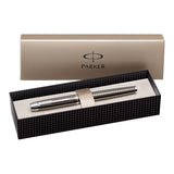 Parker IM Premium Deep Gunmetal Chiseled Fountain Pen Fine S0905710  Parker Fountain Pens