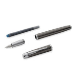 Parker IM Premium Deep Gunmetal Chiseled Fountain Pen Fine S0905710  Parker Fountain Pens