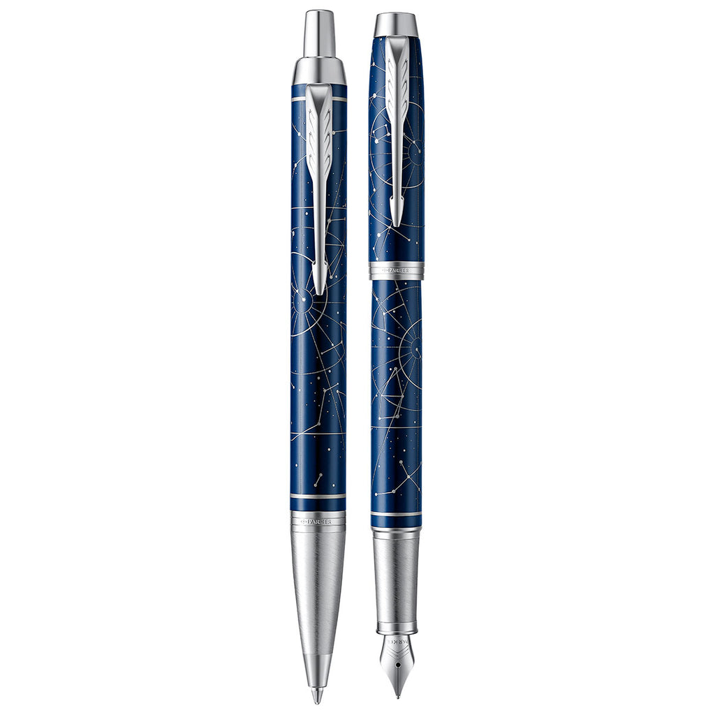 Parker IM 2019 Special Edition Midnight Astral Ballpoint and Fountain