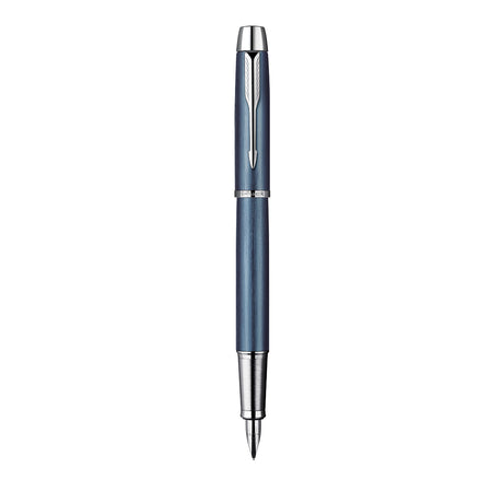 Parker IM Blue-Black Anodized Aluminium Fountain Pen, Fine  Parker Fountain Pens