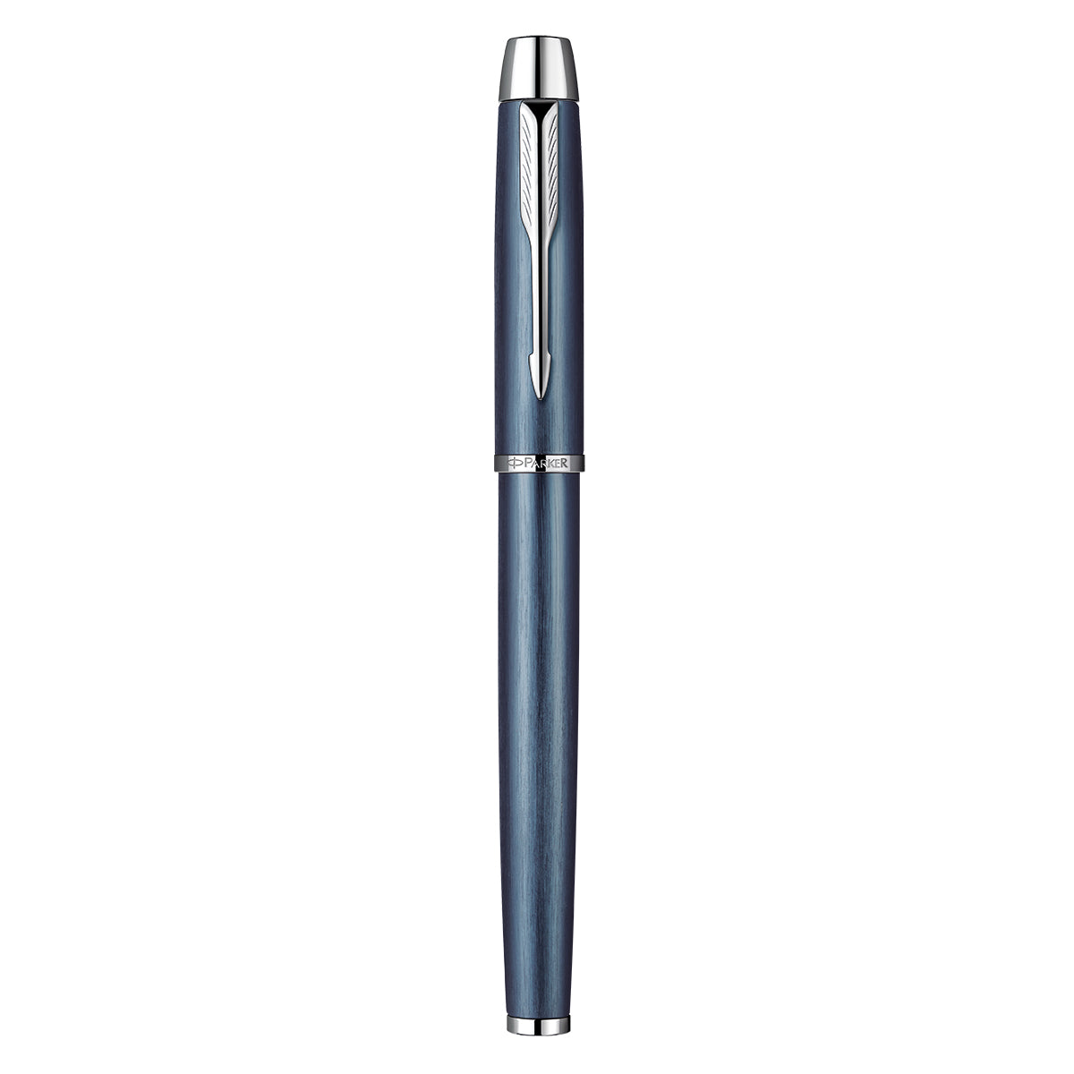 Parker IM Blue-Black Anodized Aluminium Fountain Pen, Fine  Parker Fountain Pens
