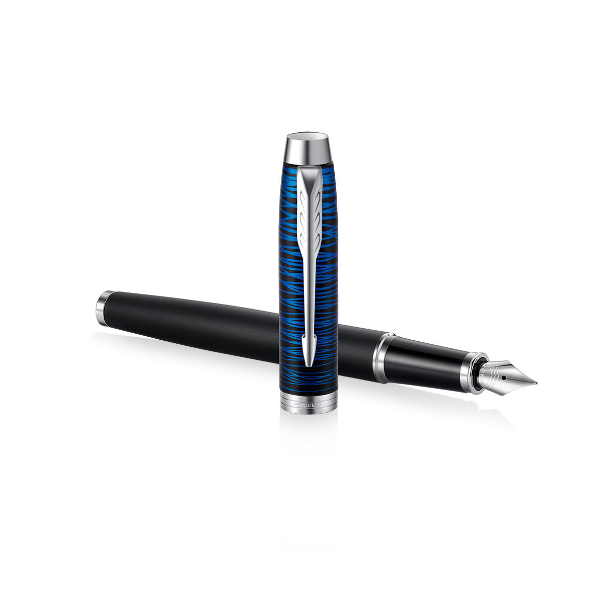 Parker IM Blue Origin 2019 Special Edition Fountain Pen Fine and Rollerball Set  Parker Fountain Pens