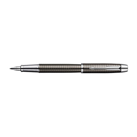 Parker IM Premium Deep Gunmetal Chiseled Fountain Pen Fine S0905710  Parker Fountain Pens