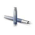 Parker IM Polar Blue Ice Fountain Pen Medium  Parker Fountain Pens