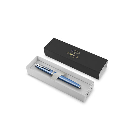 Parker IM Premium Blue Fountain Pen Medium  Parker Fountain Pens