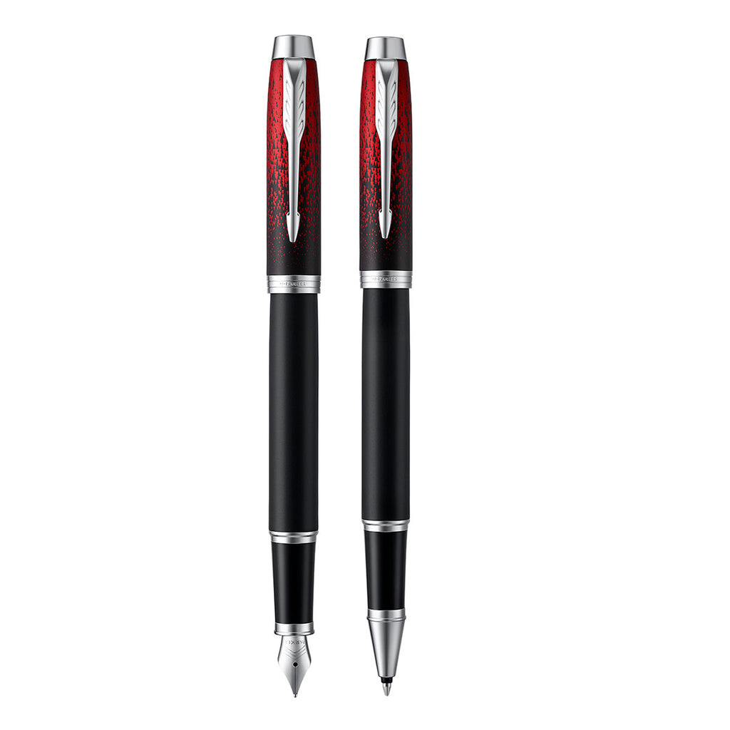 Parker IM Red Ignite Fountain Pen and Rollerball 2019 Special Edition