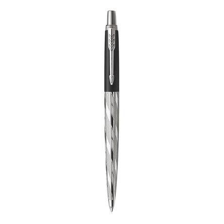 Parker Jotter London Post Modern Black Ballpoint Pen (Blue Ink)  Parker Ballpoint Pen