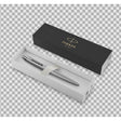 Parker Jotter XL Mono Stainless Steel CT Ballpoint Pen, Blue Ink  Parker Ballpoint Pen