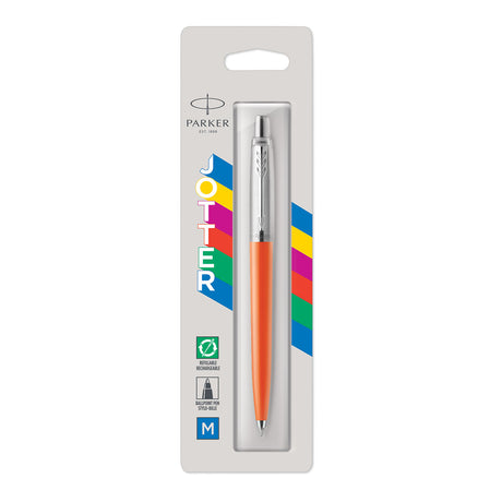 Parker Jotter Orange Originals Ballpoint Pen Blue Ink  Parker Ballpoint Pen