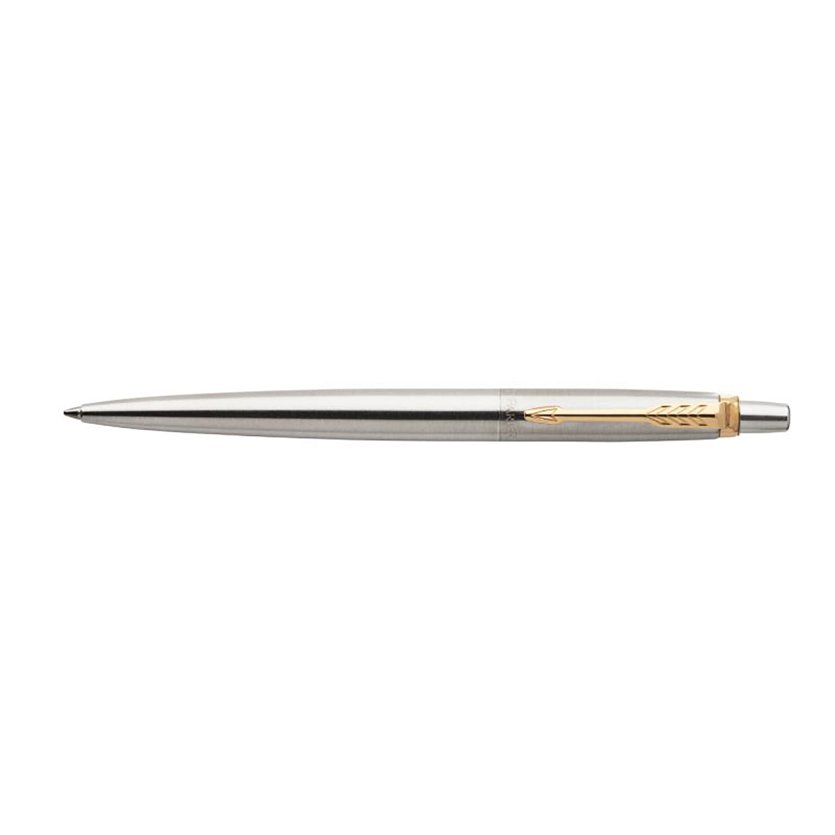 Parker Jotter Signature Arrow Clip Stainless Steel Gold Trim