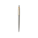 Parker Jotter Stainless Steel Gold Trim Gel Pen, Black Ink - Made In France  Parker Gel Ink Pens