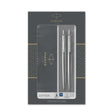 Parker Jotter Stainless Steel Brushed Chrome Pen and Pencil Set  Parker Mechanical Pencils
