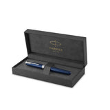 Parker Sonnet Lacquer Blue Fountain Pen Medium Palladium  Parker Ballpoint Pen