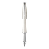 Parker Urban Premium Metallic Pearl with Parker Gift Box and Notebook  Parker Fountain Pens