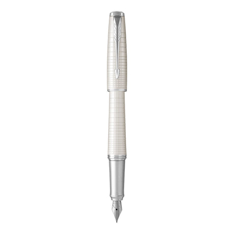 Parker Urban Premium Metallic Pearl with Parker Gift Box and Notebook  Parker Fountain Pens
