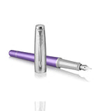 Parker Urban Premium Violet Fountain Pen Fine with 5 Washable Blue Cartridges  Parker Fountain Pens