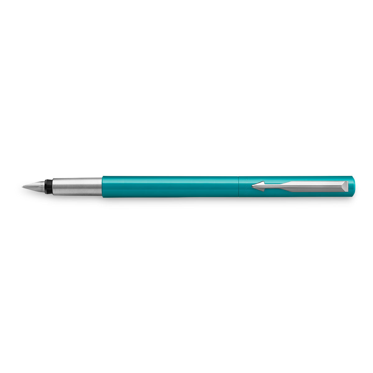 Parker Vector Blue Green Fountain Pen and Ballpoint Pen Set + Cartridges, Refills and Parker Notebook  Parker Fountain Pens