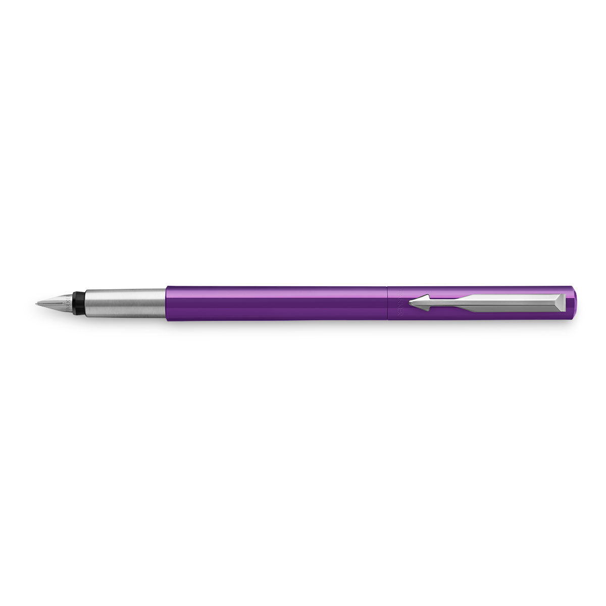 Parker Vector Fountain Pen Starter Kit Purple Fine, Converter and Washable Blue Bottled Ink Made in France  Parker Fountain Pens