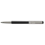 Parker Vector Premium Black Stainless Steel Chiselled Rollerball Pen S0908810  Parker Rollerball Pens