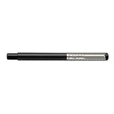 Parker Vector Premium Black Stainless Steel Chiselled Rollerball Pen S0908810