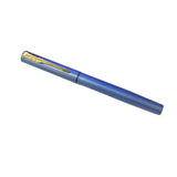 Parker Vector XL - Blue - Gold Trim - Fountain Pen - Fine With Converter  Parker Fountain Pens